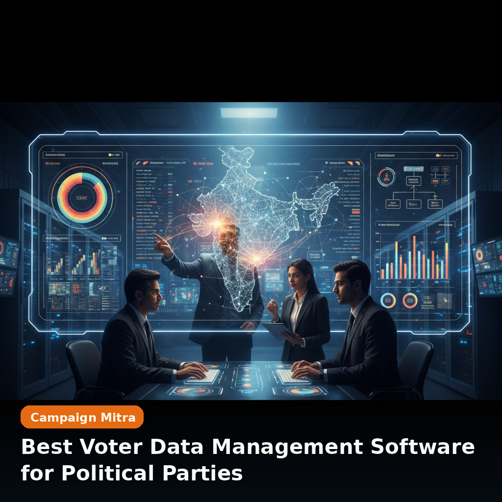 Best Voter Data Management Software for Political Parties