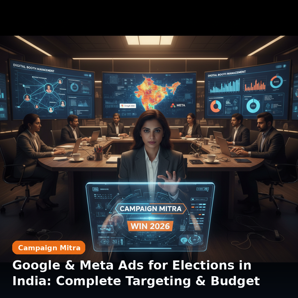 Google & Meta Ads for Elections in India: Complete Targeting & Budget Guide 2026