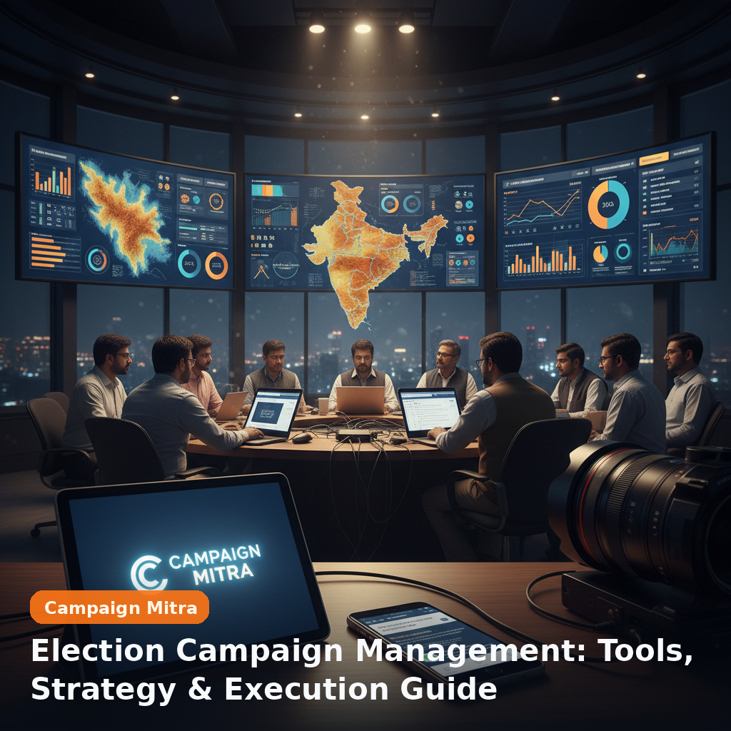 Election Campaign Management: Tools, Strategy & Execution Guide