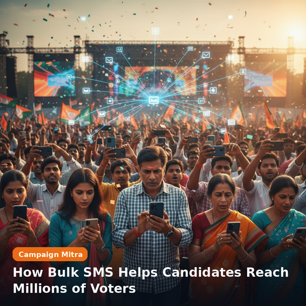 How Bulk SMS Helps Candidates Reach Millions of Voters