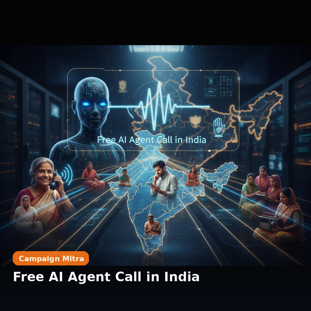 Free  AI Agent Call in India