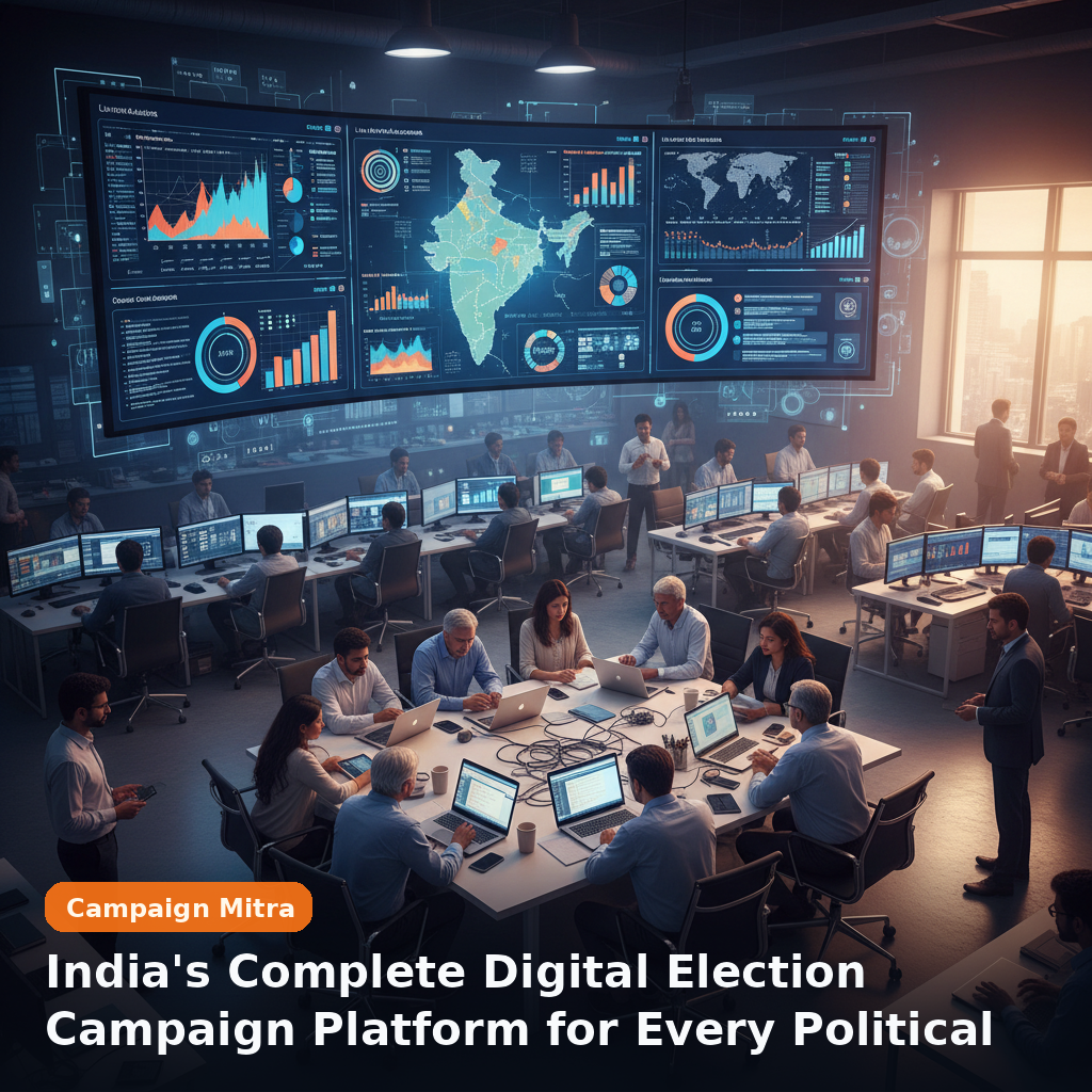 India's Complete Digital Election Campaign Platform for Every Political Party