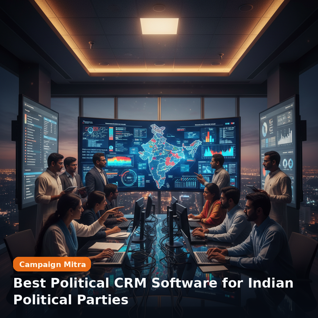 Best Political CRM Software for Indian Political Parties