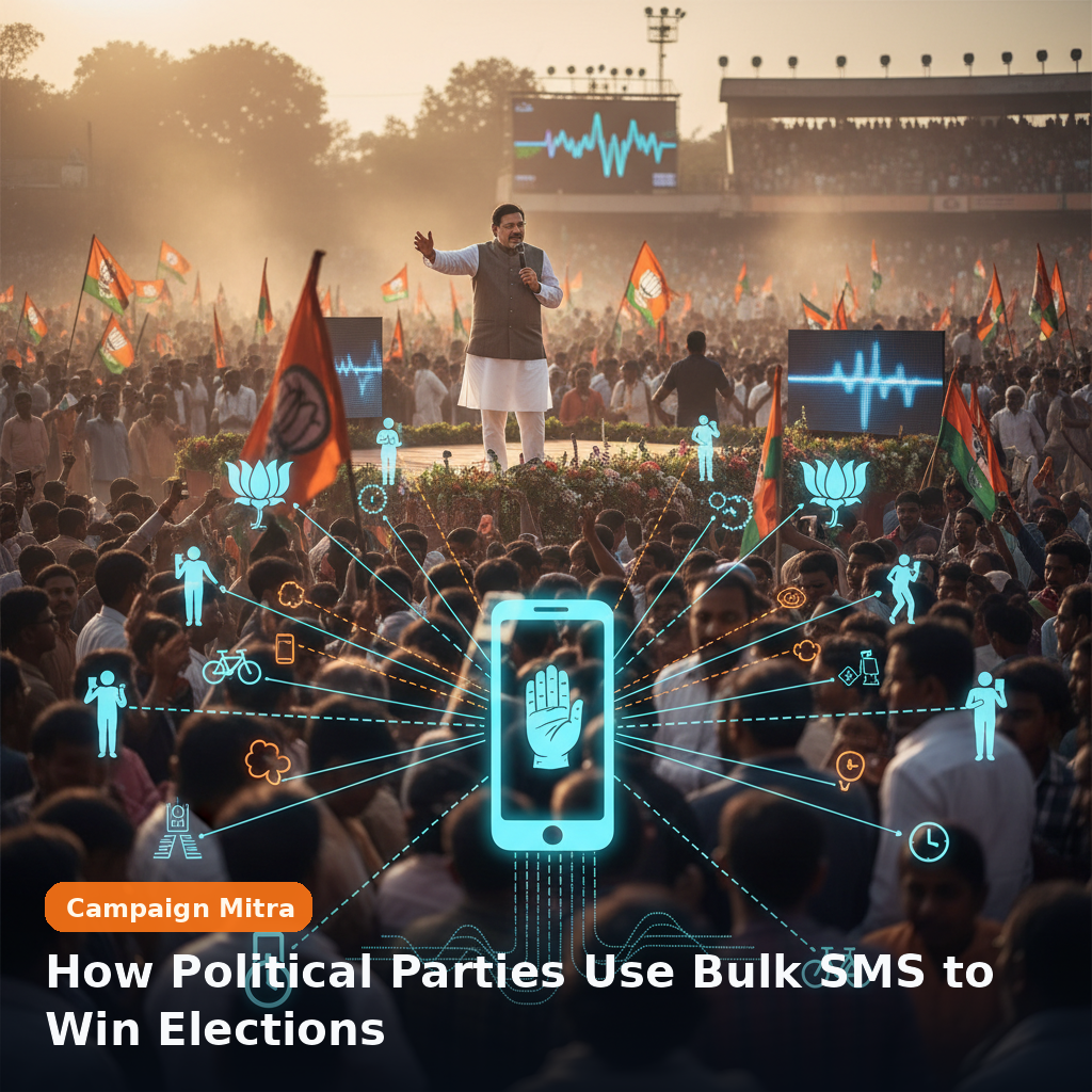 How Political Parties Use Bulk SMS to Win Elections