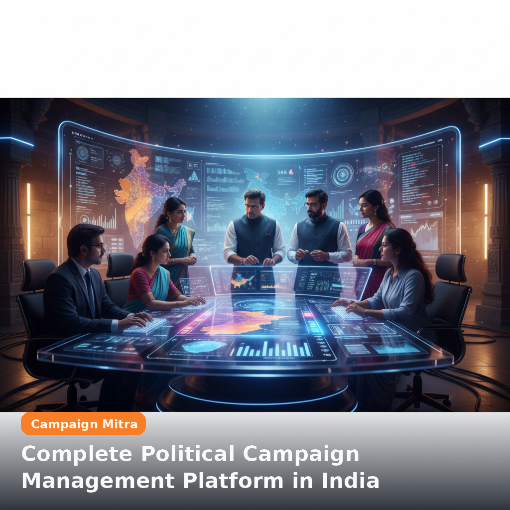 Complete Political Campaign Management Platform in India