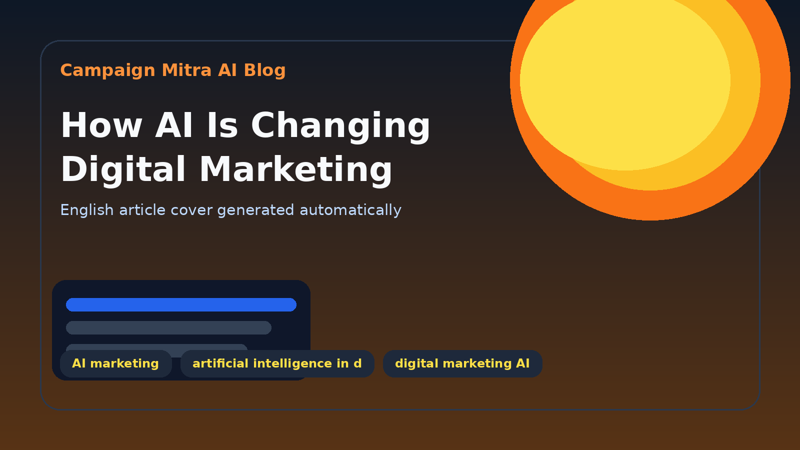 How AI Is Changing Digital Marketing