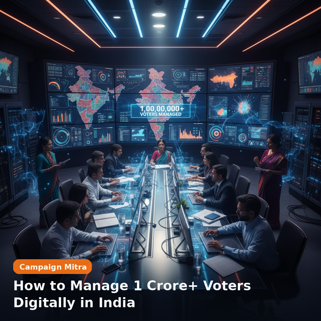 How to Manage 1 Crore+ Voters Digitally in India