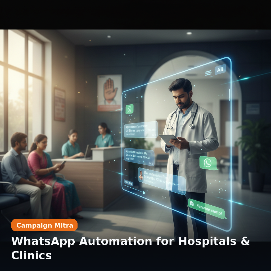 WhatsApp Automation for Hospitals & Clinics