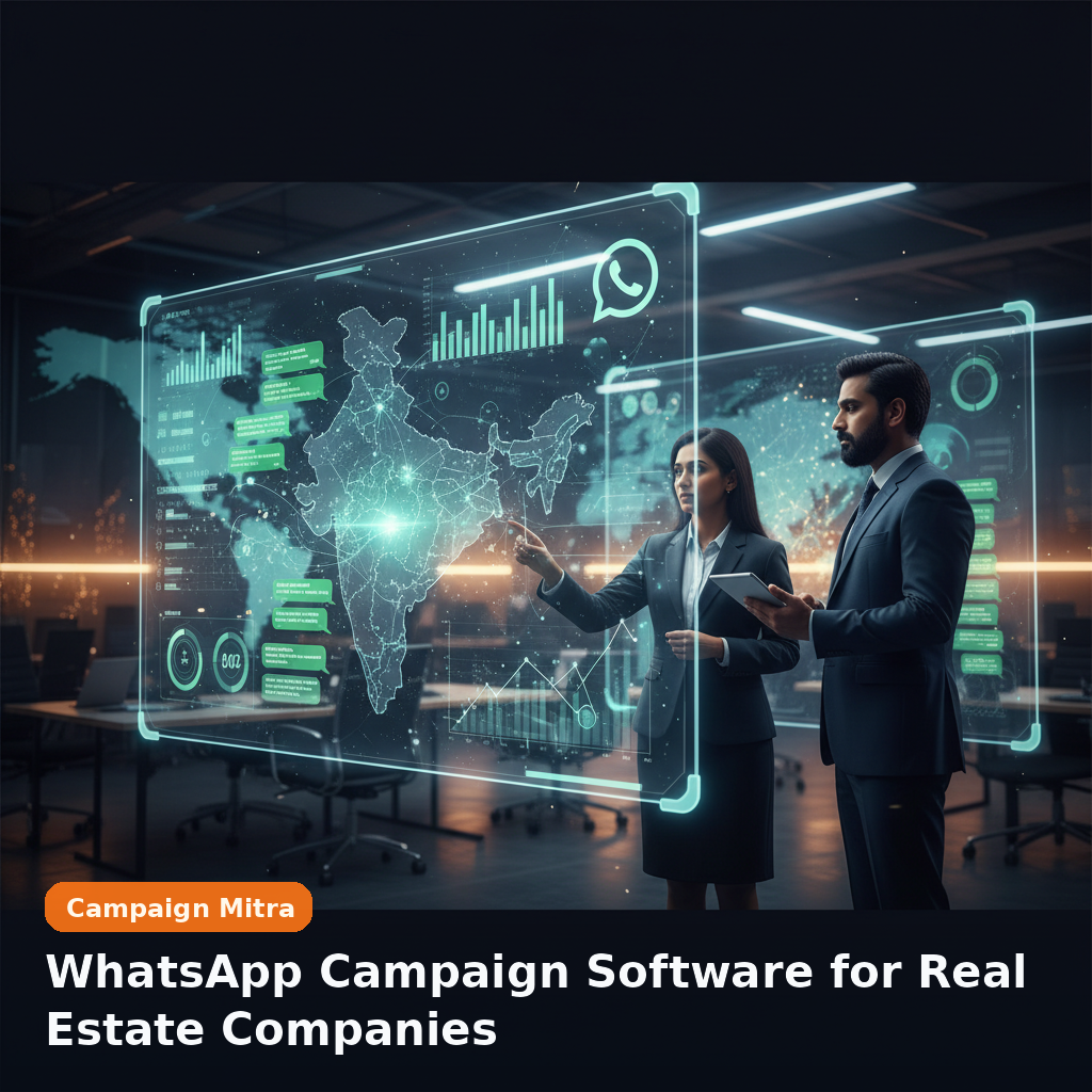 WhatsApp Campaign Software for Real Estate Companies