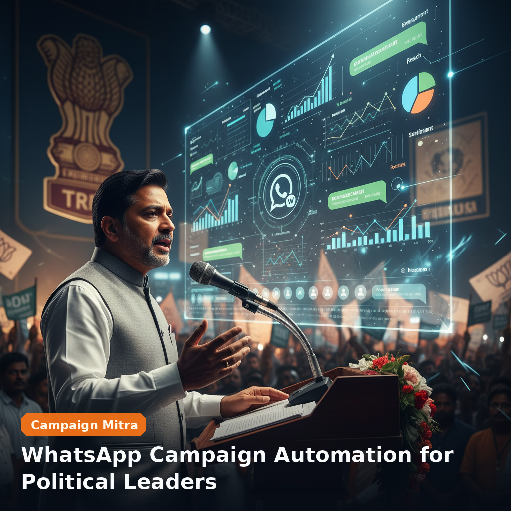 WhatsApp Campaign Automation for Political Leaders