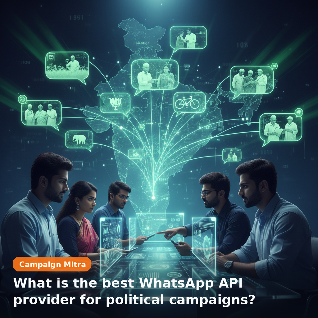 What is the best WhatsApp API provider for political campaigns?