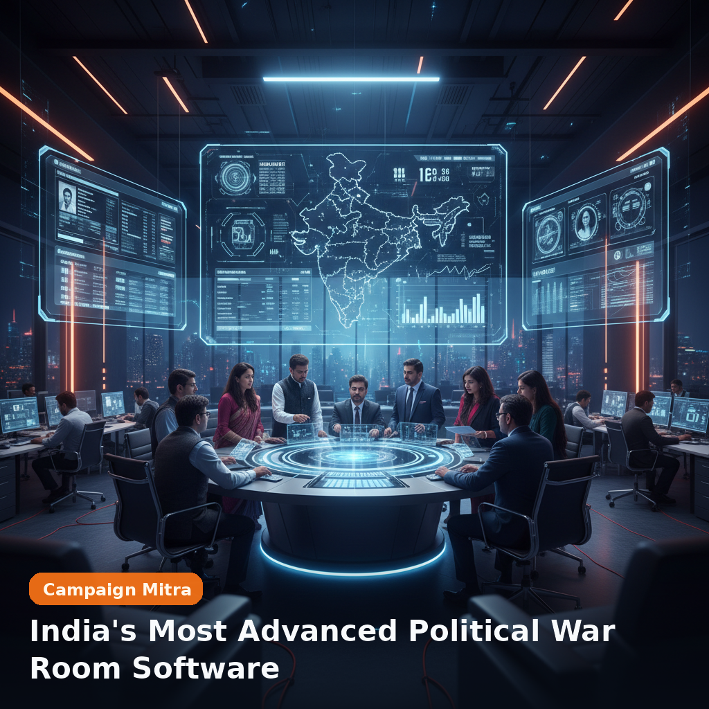 India's Most Advanced Political War Room Software