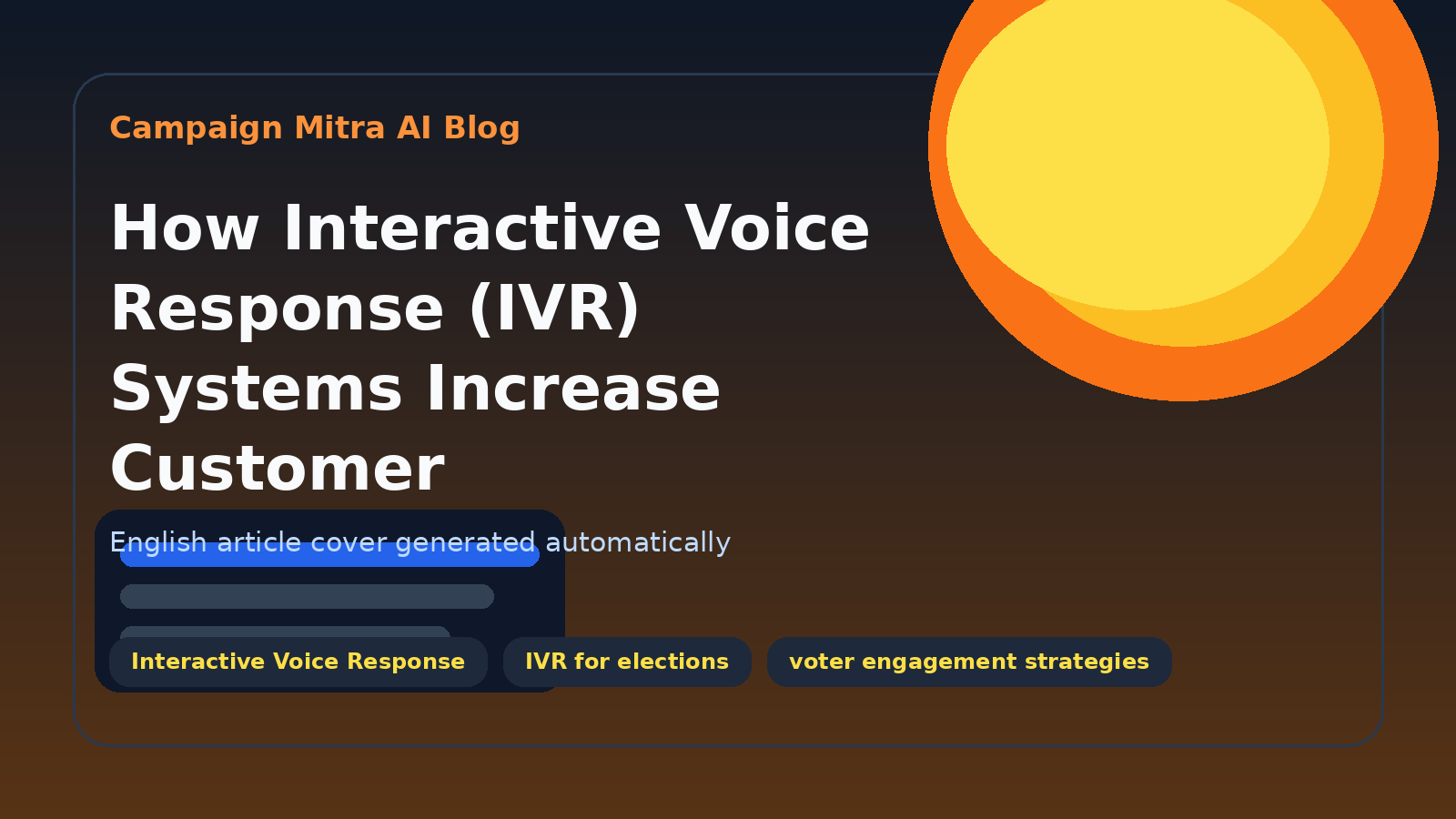 How Interactive Voice Response (IVR) Systems Increase Customer Engagement