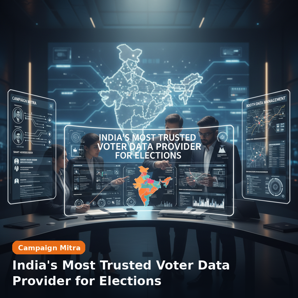 India's Most Trusted Voter Data Provider for Elections