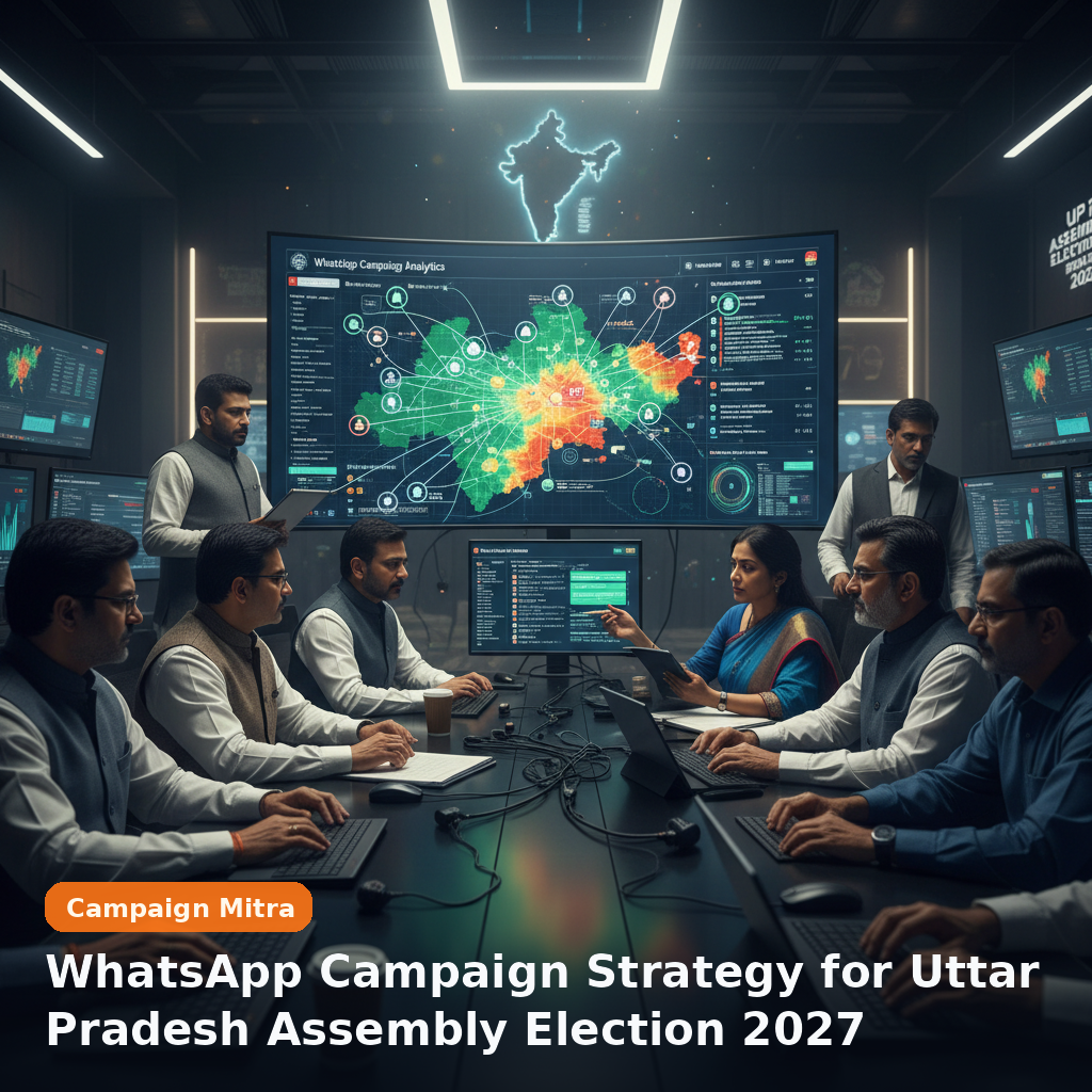 WhatsApp Campaign Strategy for Uttar Pradesh Assembly Election 2027