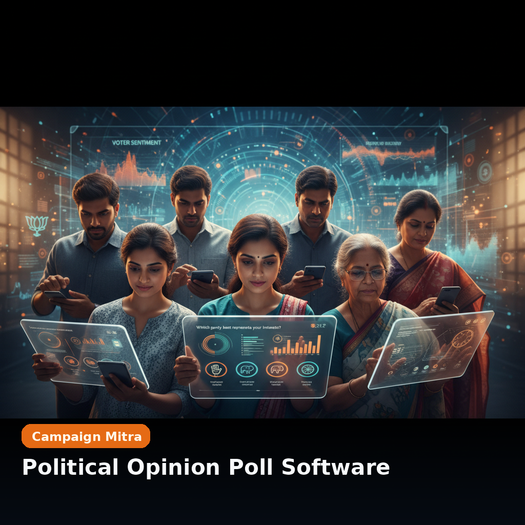 Political Opinion Poll Software