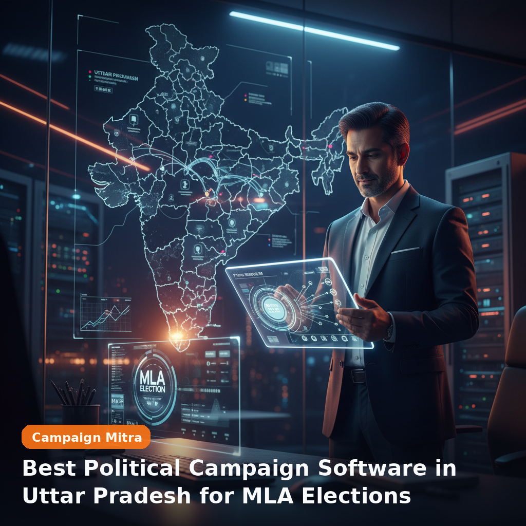 Best Political Campaign Software in Uttar Pradesh for MLA Elections