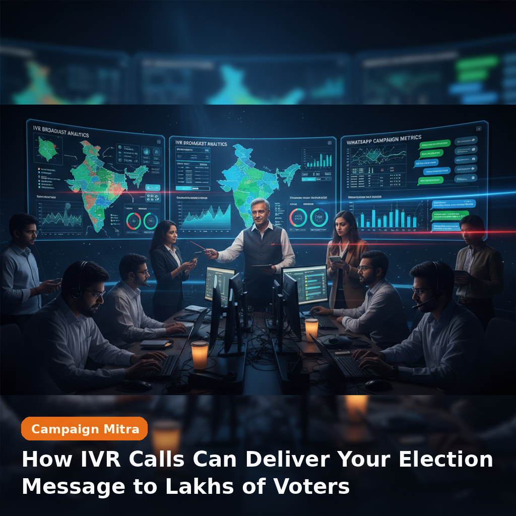 How IVR Calls Can Deliver Your Election Message to Lakhs of Voters