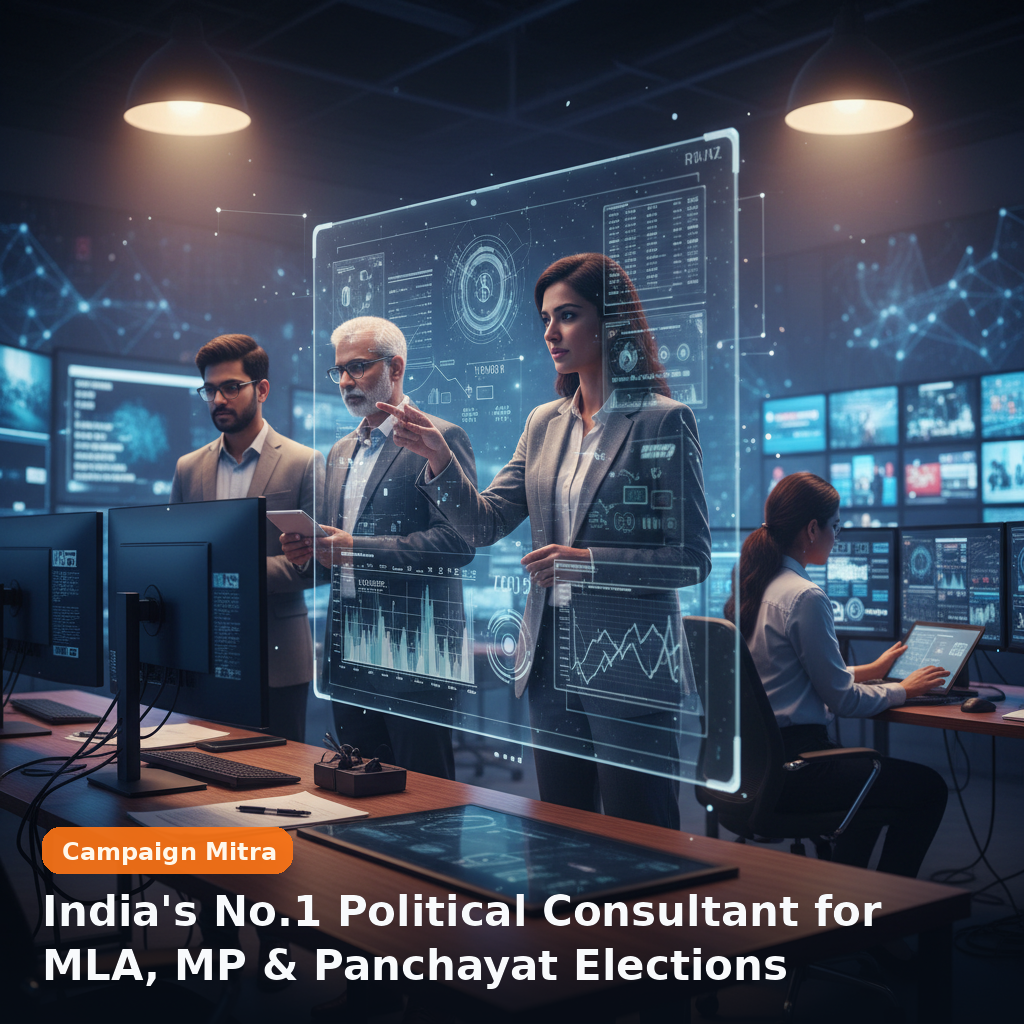 India's No.1 Political Consultant for MLA, MP & Panchayat Elections