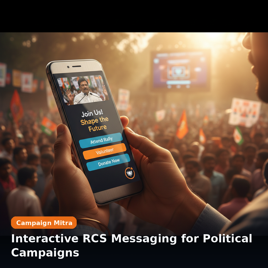 Interactive RCS Messaging for Political Campaigns