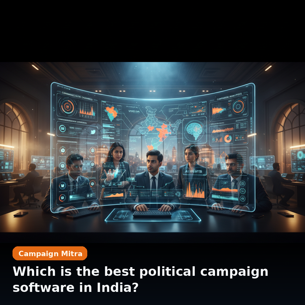Which is the best political campaign software in India?