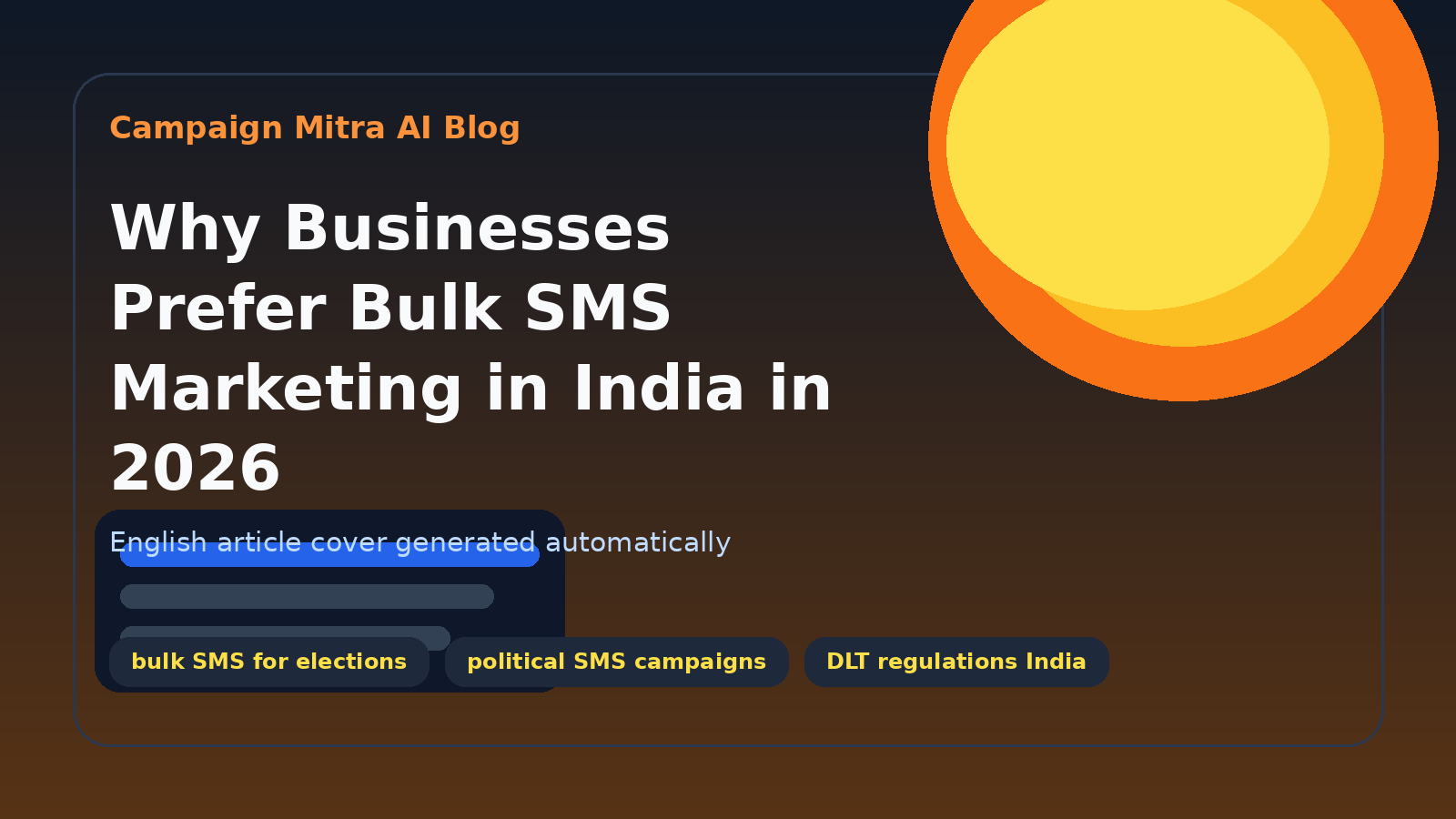 Why Businesses Prefer Bulk SMS Marketing in India in 2026
