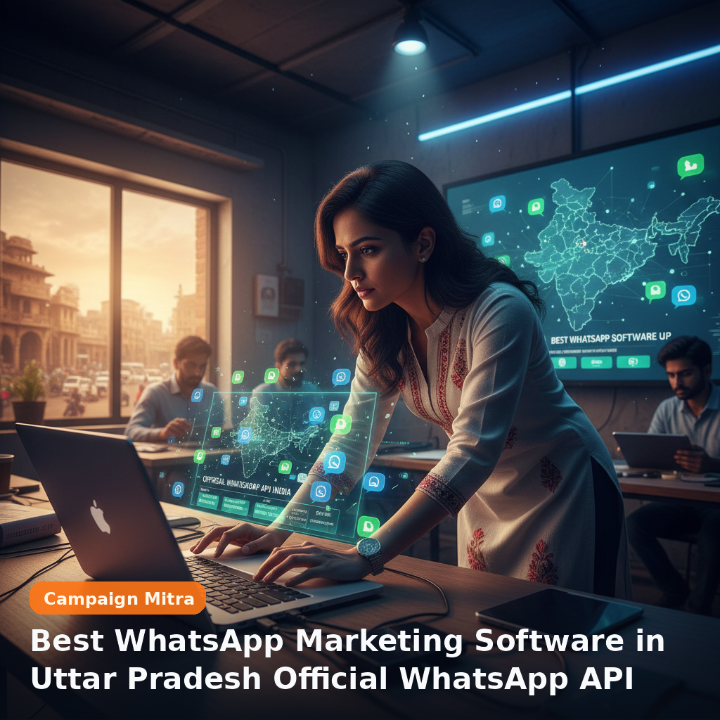 Best WhatsApp Marketing Software in Uttar Pradesh Official WhatsApp API Provider in India