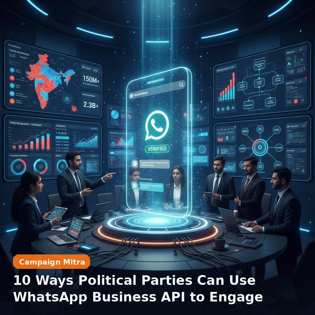 10 Ways Political Parties Can Use WhatsApp Business API to Engage Voters