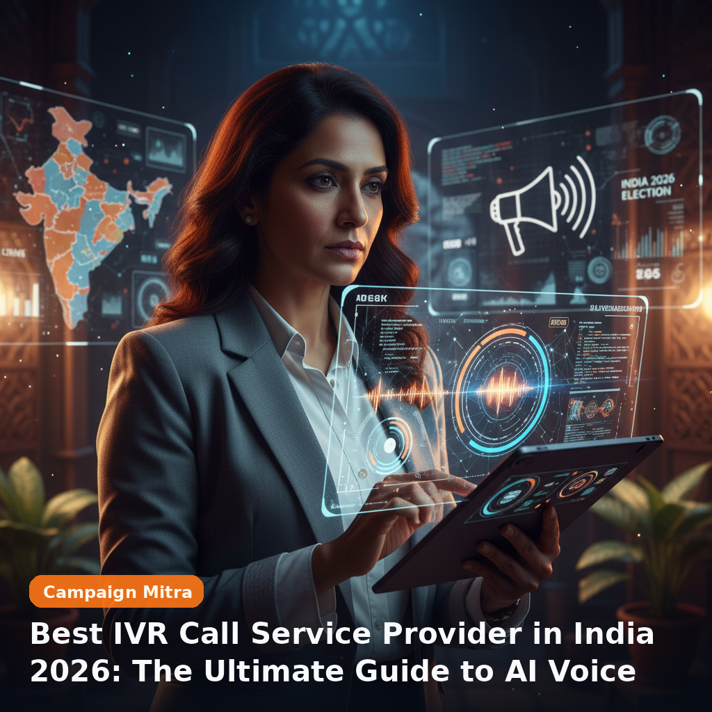 Best IVR Call Service Provider in India 2026: The Ultimate Guide to AI Voice Calling, Bulk Voice Broadcasting, and Political IVR Campaigns.