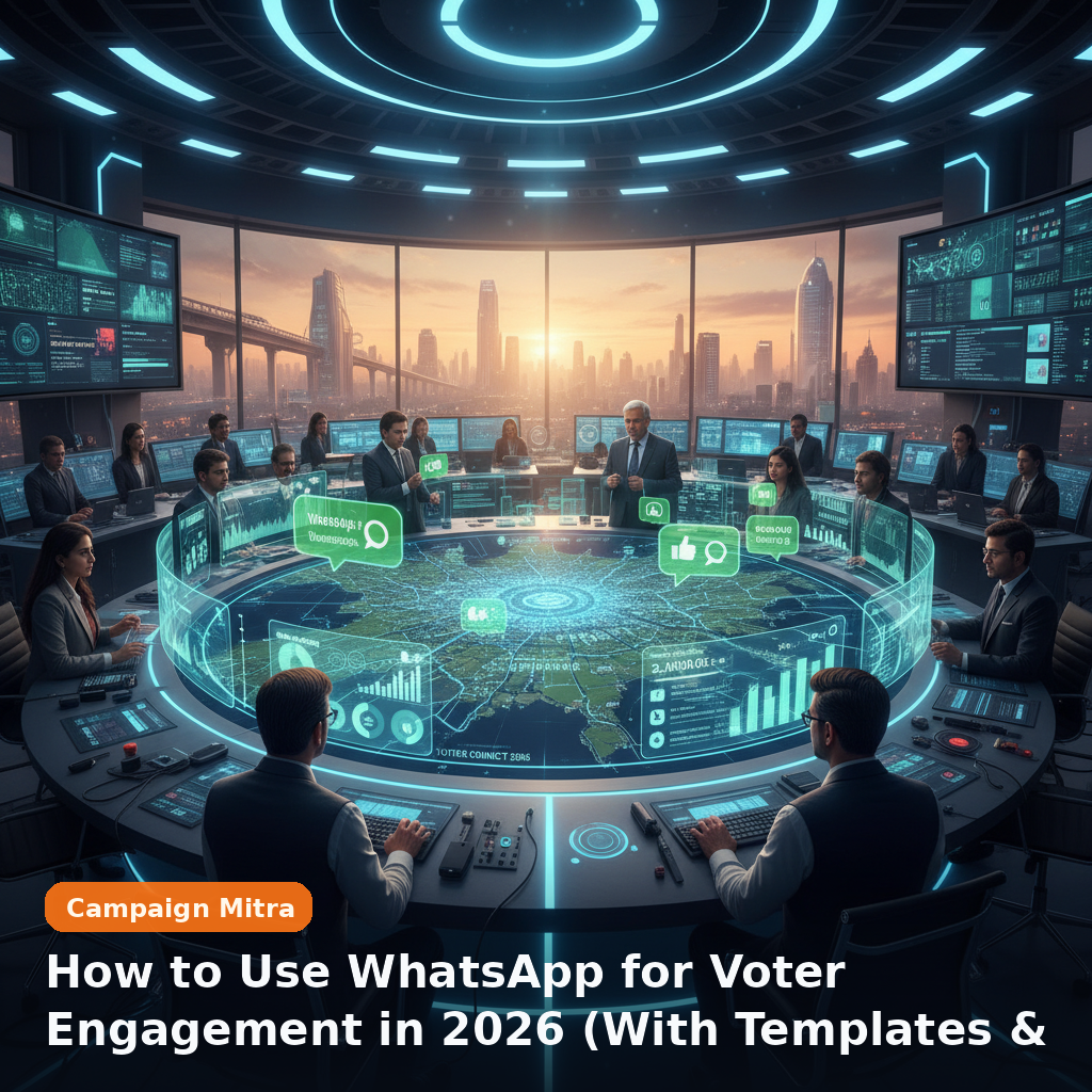 How to Use WhatsApp for Voter Engagement in 2026 (With Templates & Tips)