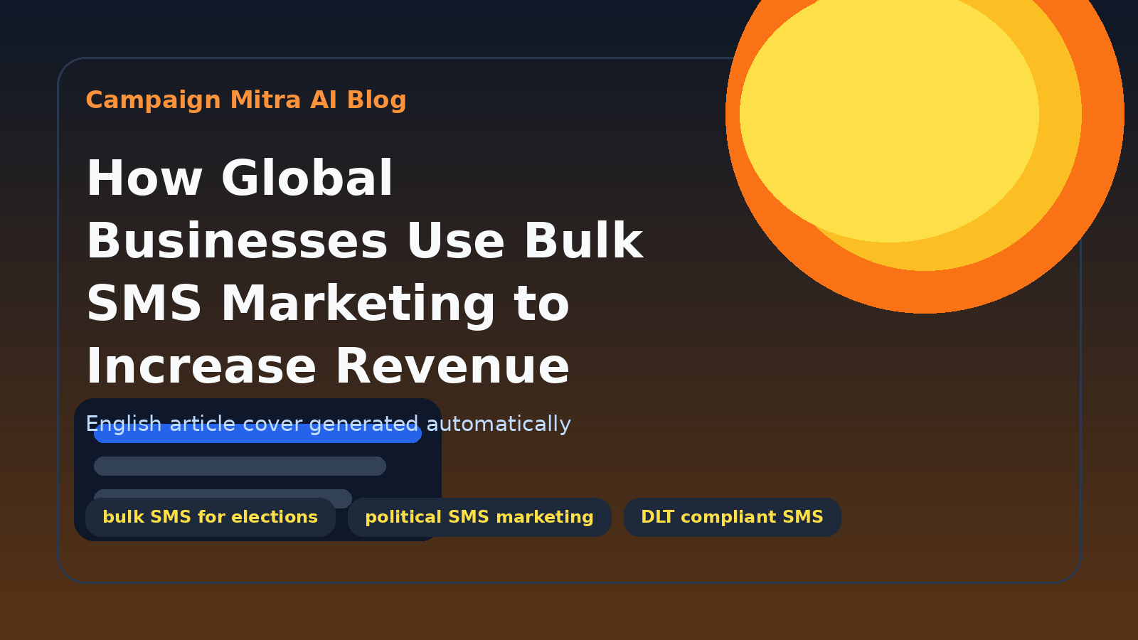 How Global Businesses Use Bulk SMS Marketing to Increase Revenue