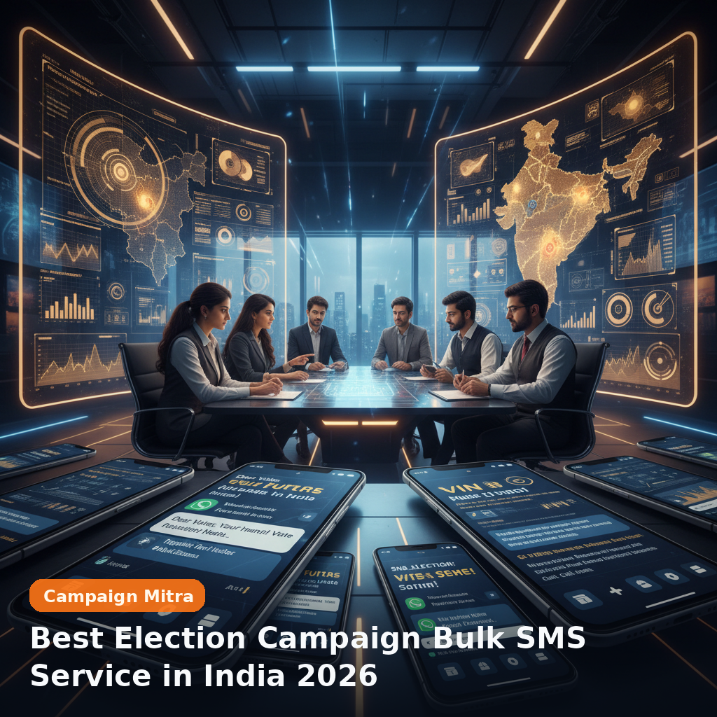 Best Election Campaign Bulk SMS Service in India 2026