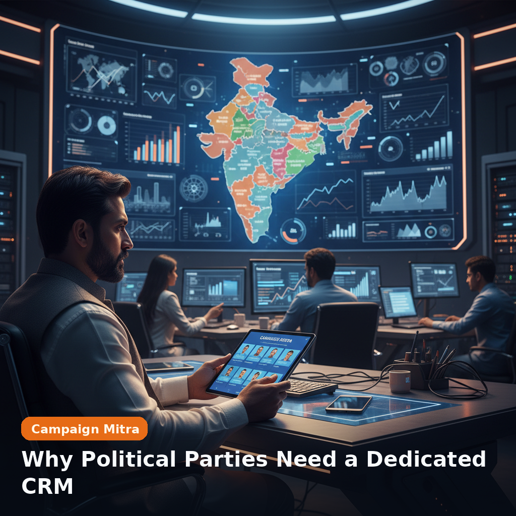 Why Political Parties Need a Dedicated CRM