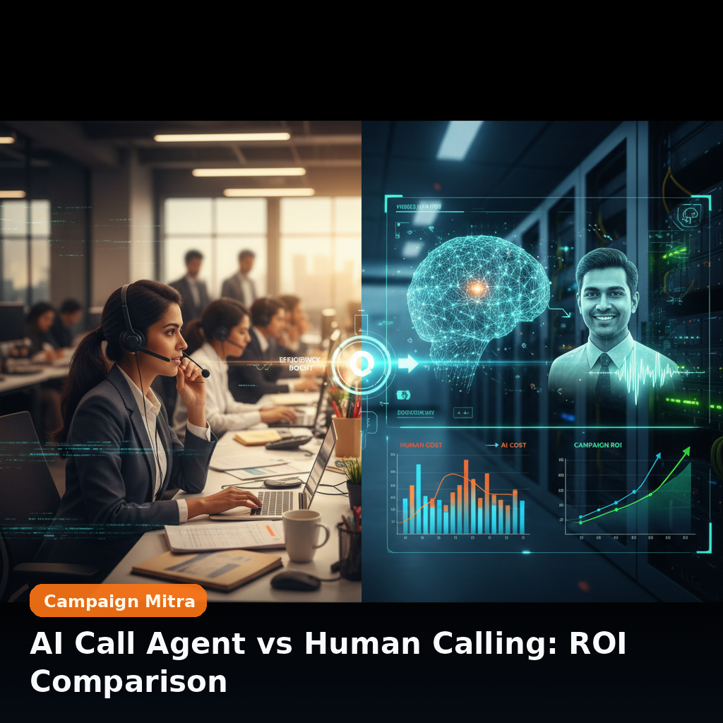 AI Call Agent vs Human Calling: ROI Comparison
