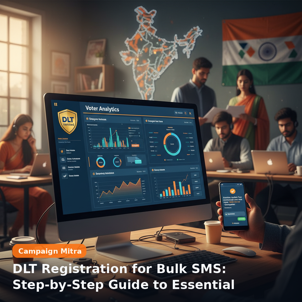 DLT Registration for Bulk SMS: Step-by-Step Guide to Essential Political Campaign Tools | Campaign Mitra