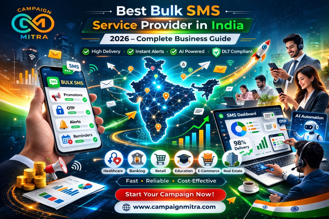 Best Bulk SMS Service Provider in India 2026 – Complete Business Guide