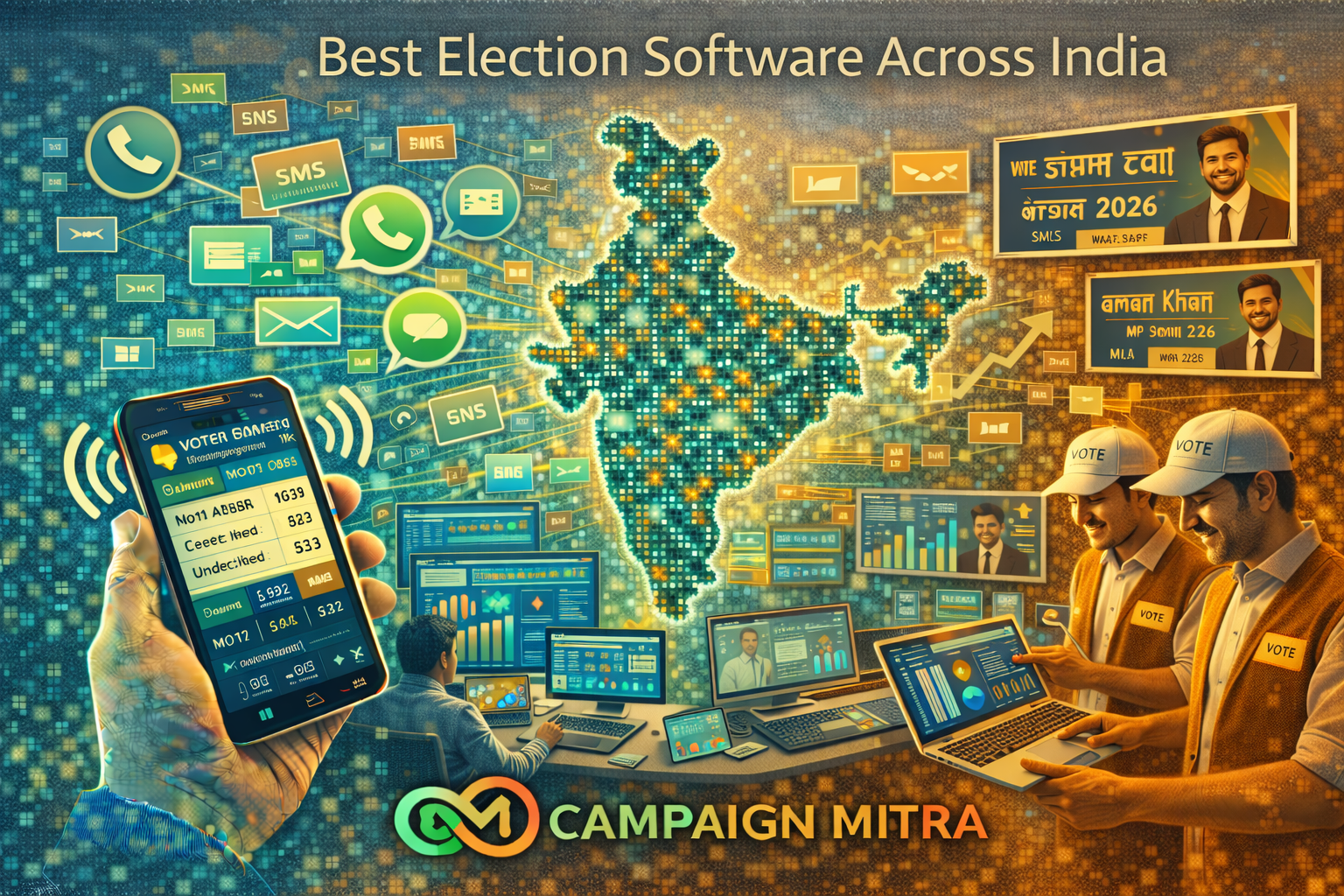 Best election softwere accross india