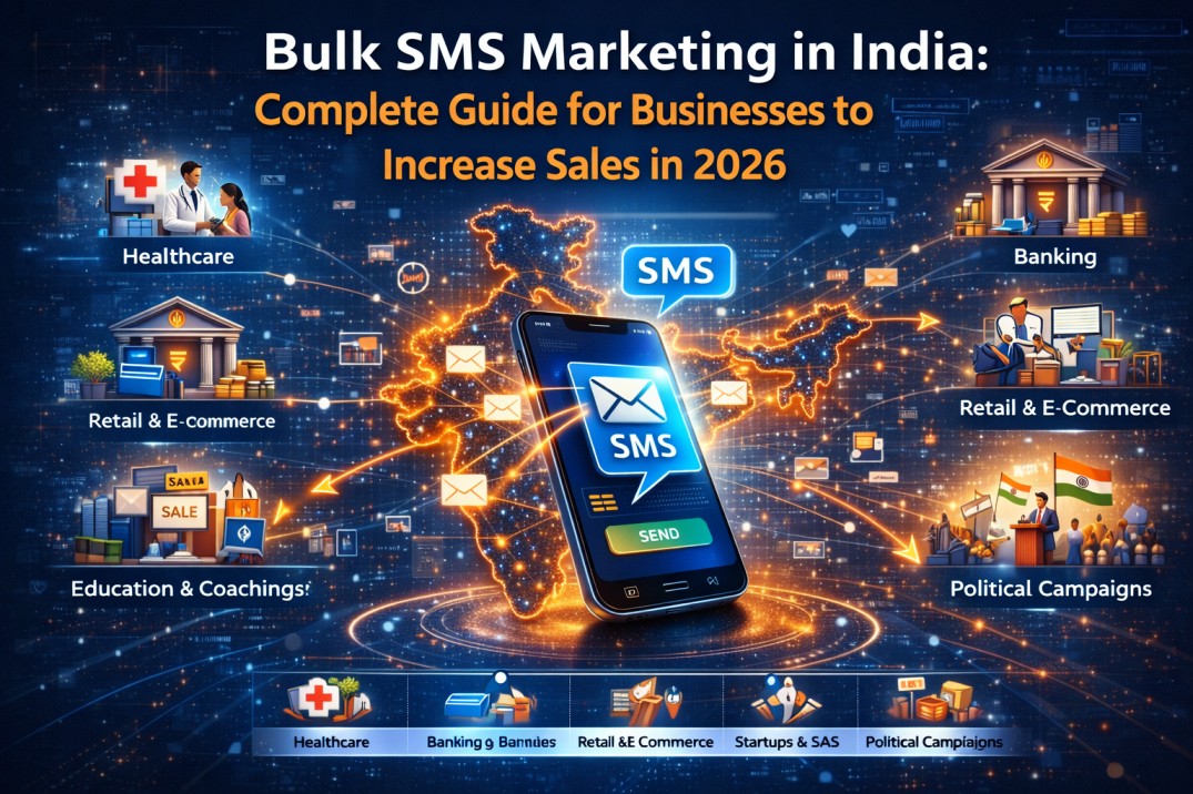 Bulk SMS Marketing in India: Complete Guide for Businesses to Increase Sales in 2026