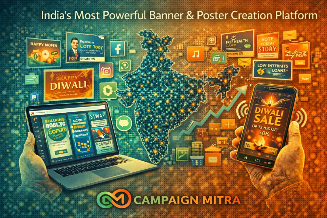 India’s Most Powerful Banner & Poster Creation Platform