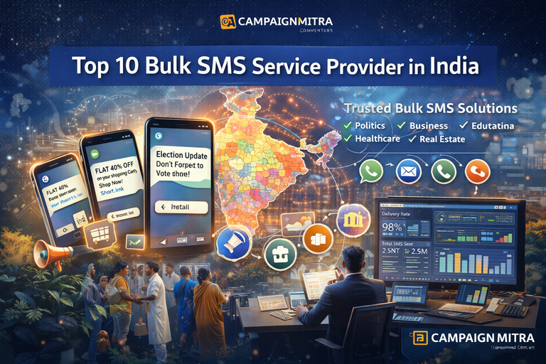 Top 10 bulk SMS service provider in India