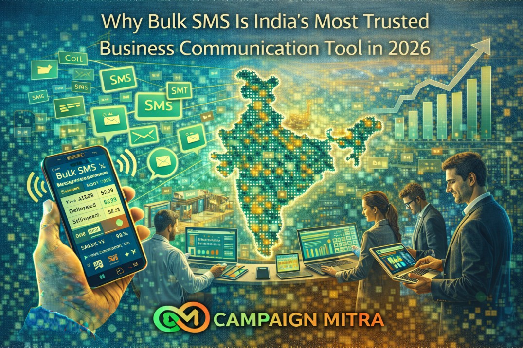 Why Bulk SMS Is India’s Most Trusted Business Communication Tool in 2026